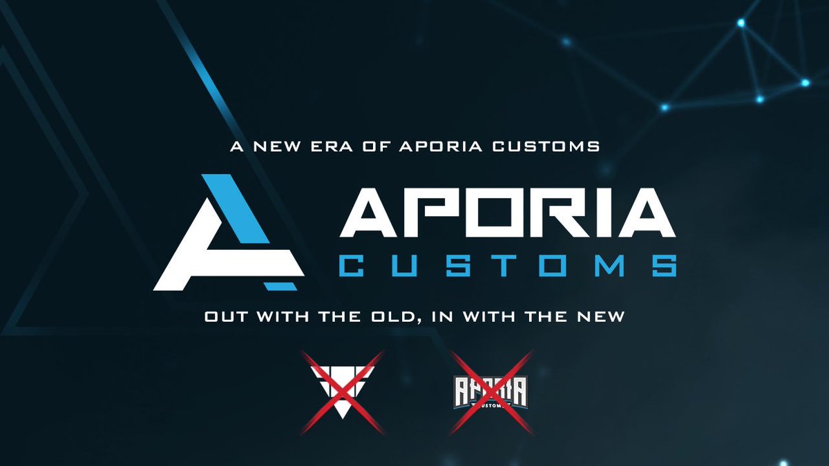 AporiaCustoms's tweet image. Out with the old, in with the new. 

Introducing the brand new look of Aporia Customs.

aporiacustoms.com