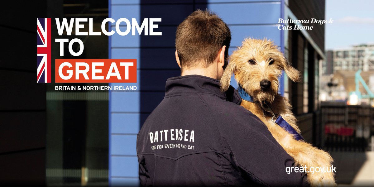 GREATBritain's tweet photo. 159 years of experience. 3.1 million animals cared for. Launched last night, @Battersea_'s global Academy will now enable them to care for animals beyond their gates, sharing knowledge and skills with other animal welfare charities: https://t.co/OHywIRj20k #InnovationIsGREAT https://t.co/pYeHyU9qLH
