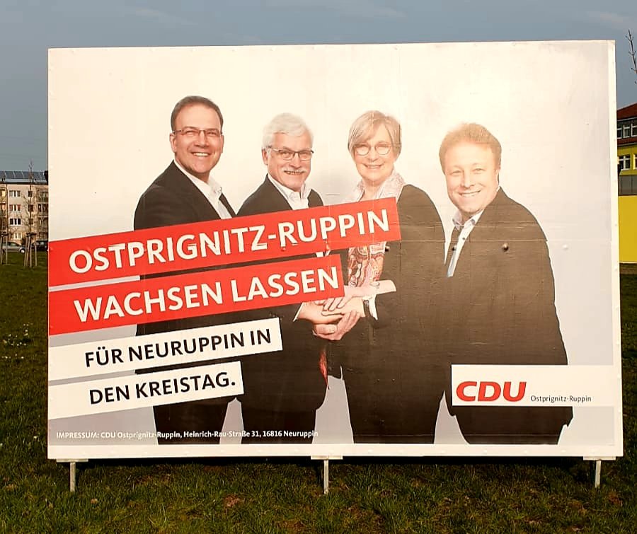Cdu Brandenburg Brandenburg Wachsen Lassen Heisst Auch Ostprignitz Ruppin Wachsen Lassen