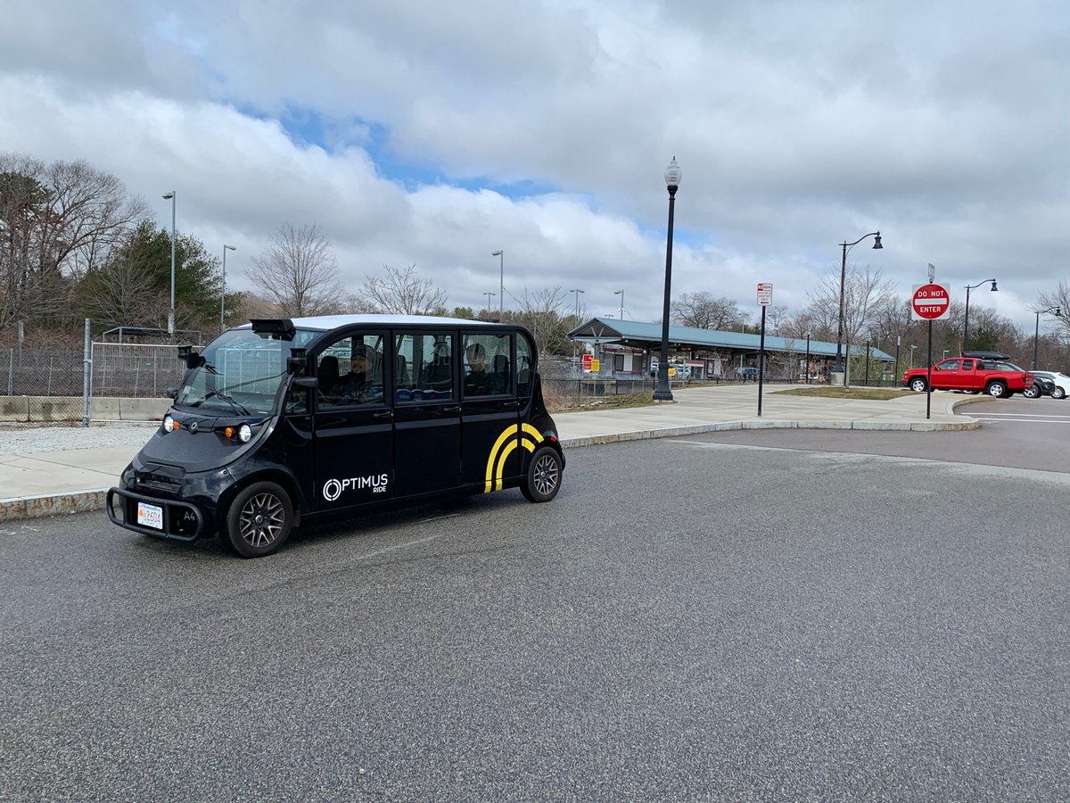 AmzKenrenee's tweet photo. @OptimusRide  Had the pleasure of taking a ride in our self driving vehicle today at Union Point, Weymouth, MA ...super impressive.... way to make people's lives easier!  We are hiring!! https://t.co/GsxK97B195 https://t.co/L2qdaVZ6Bk