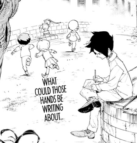 Ray’s Note to Krone  A thread [will contain major spoilers ] #ThePromisedNeverland  #約束のネバーランド