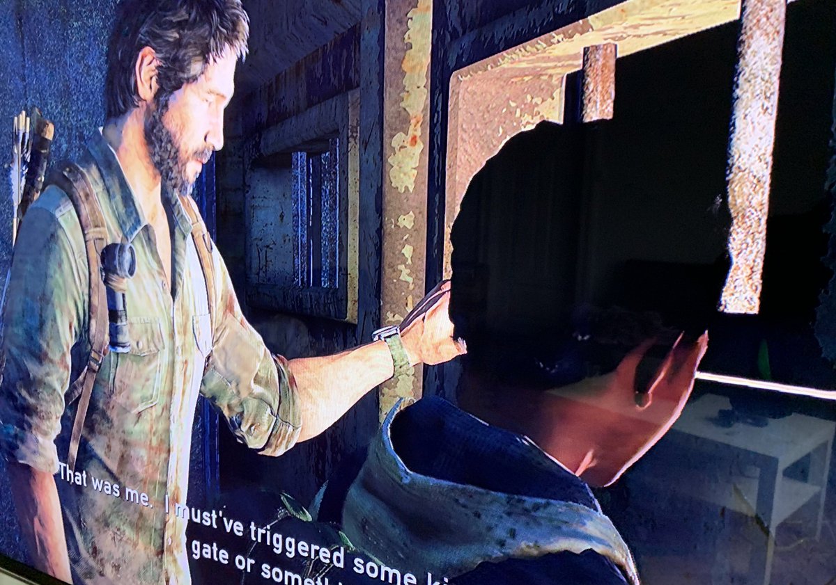LucaPlayingUs's tweet photo. I liked that job when Joel was split up with Sam and Ellie with Henry. The protective instinct remains, even when it comes to protecting someone other than you care for. It shows in my opinion the "softer" side of Joel. @PlayingUs #PlayingWithTheEnd19 https://t.co/PvW3XUV8Cp