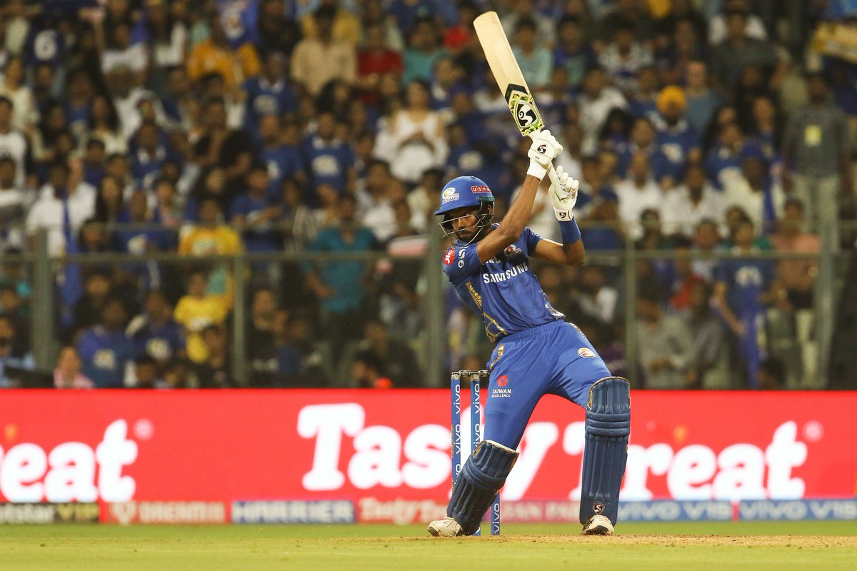 mipaltan's tweet photo. 🤯 @hardikpandya7 tonight ➡ 0, 1, 6, 1, 1, 6, 4, 6 ➡ 25* off 8 balls  

#OneFamily #CricketMeriJaan #MumbaiIndians #MIvCSK https://t.co/9WfievicLn