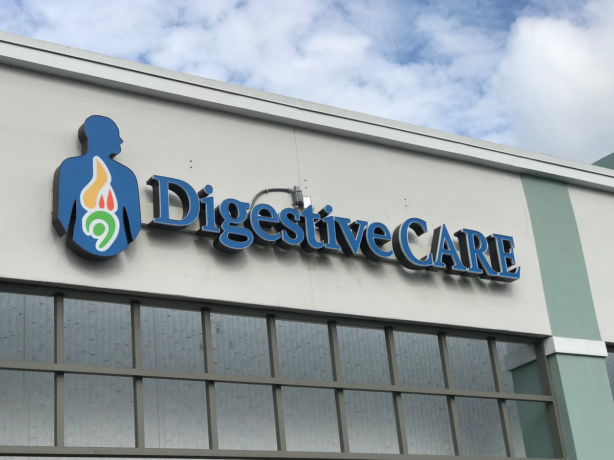 SignsAllSign's tweet photo. Custom Channel Letters with Raceway for Digestive Care. If you want to see more, follow us! https://t.co/ndhB0ED3ju #signletter #southflorida #sign #signs #signage #signages #channelletter #channelletters #channellettering #channelletterssignage #miami #signmiami #commercial https://t.co/VYEq9sR6fe
