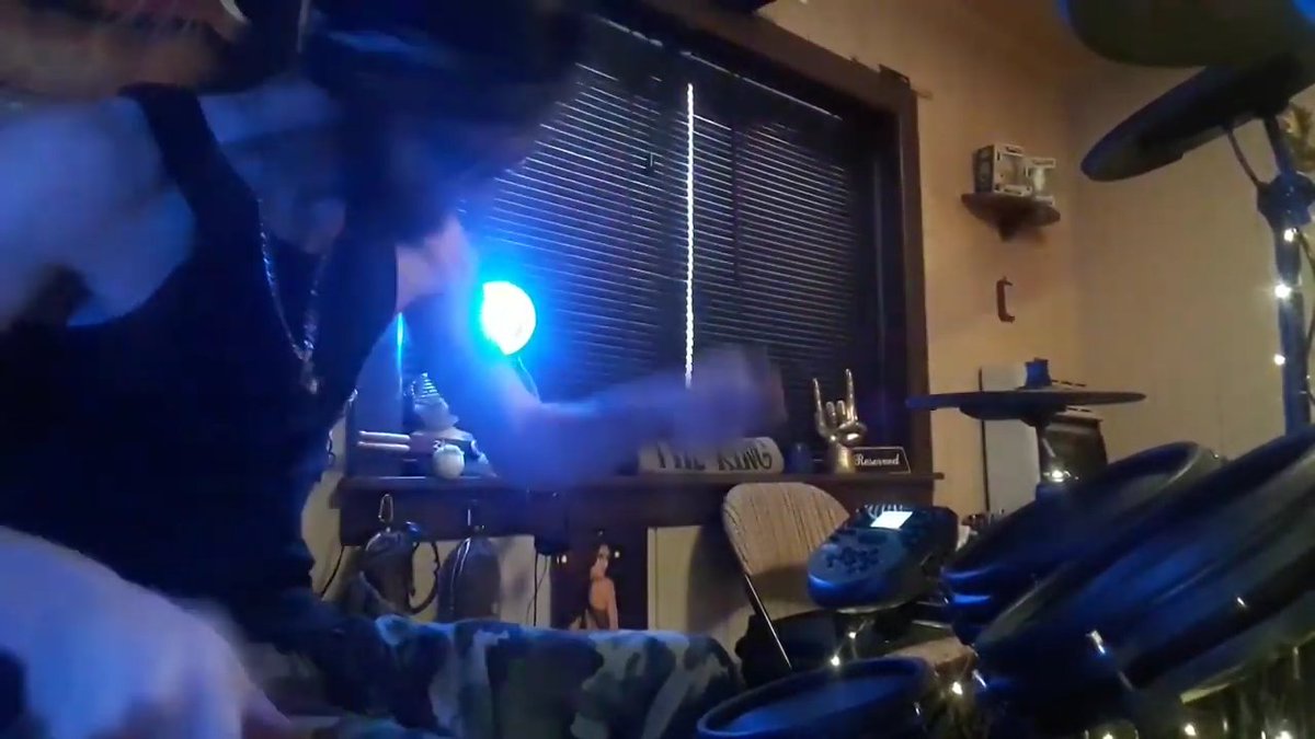 rayroc421's tweet photo. Das a lil better😉😎 @Alesis #NitroMesh #ElectronicDrums setting 1 (of 40) "Broken Stick Solo" previously recorded #DrummersGonnaDrum 🥁🥁🤘🤘
Link 👇☠🤘👇
https://t.co/tlhZSdALsi https://t.co/lX3jcXjMtM