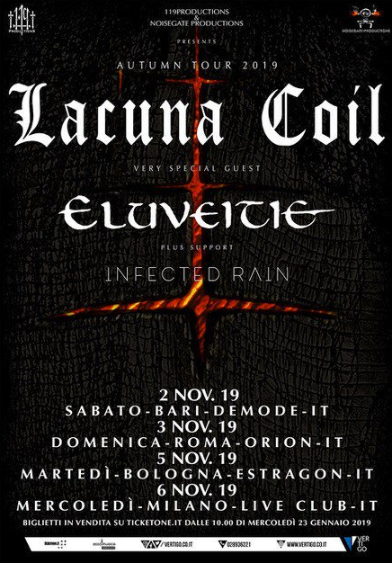 European Coilers! Do not miss the chance to catch us on tour this fall, it will be a special one! 🤘