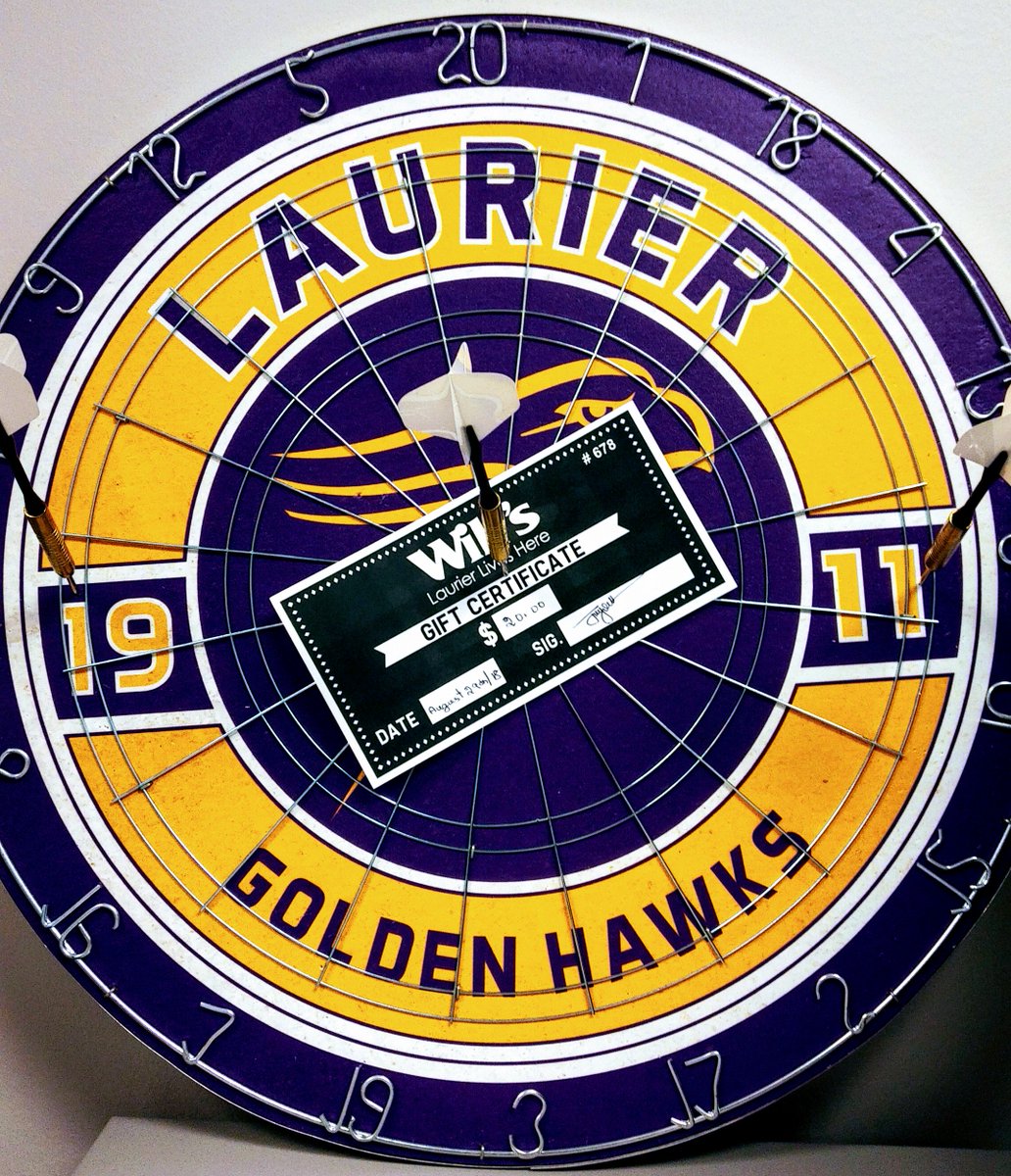 LaurierOneCard's tweet photo. let's get to the point: 
we aim to please
#WilfsWinningWednesday @WilfsPub 
one winner - 2 prizes 🎯🍝
Want in? RT means yep
bonne chance! https://t.co/cBHDMaRlC4