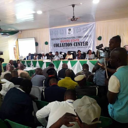 OnwardNG's tweet photo. Khana LG
AAC 1,493
PDP 104,089

LIVE: Collation Of Rivers Election Results As Incumbent Wike Set To Win (SEE Results)

https://t.co/o5I9PYs4Qb

#RiversElection #RiversCollation #RiversDecide2019 https://t.co/2Gq1rdrQvE