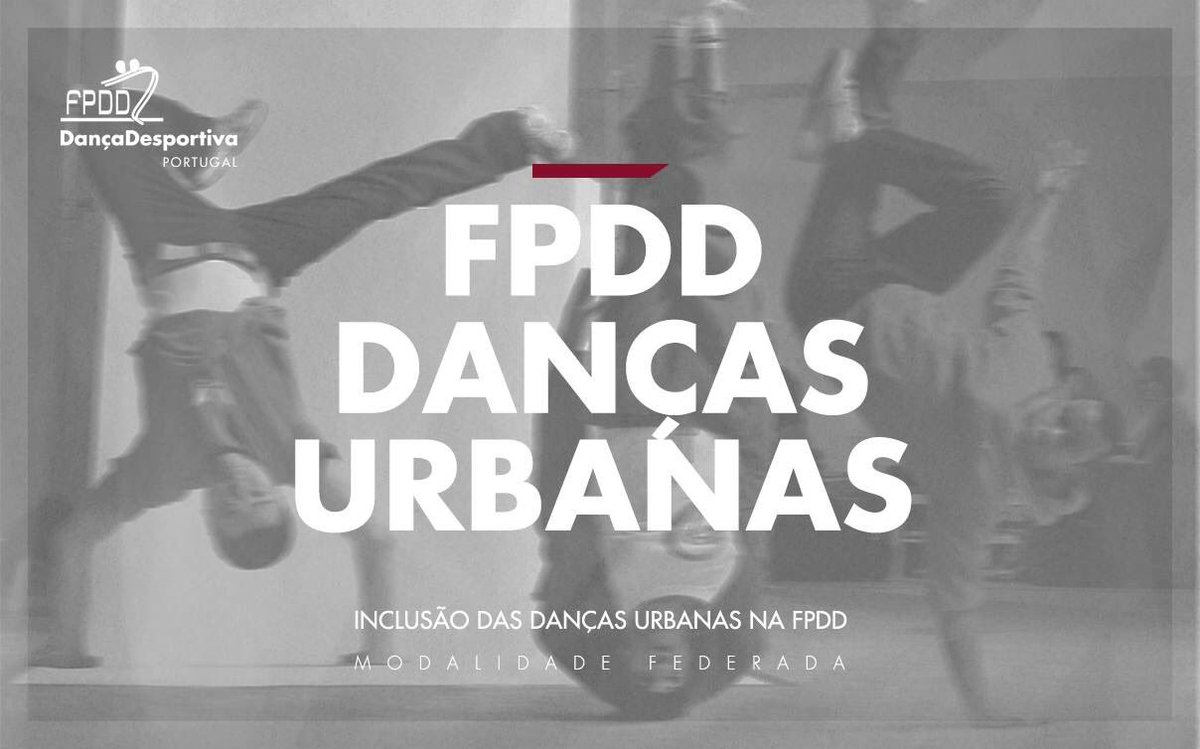 fpdd_oficial's tweet photo. A Federação Portuguesa de Dança de Dança Desportiva informa que a inclusão das Danças Urbanas na FPDD, como modalidade federada, será uma realidade! 🔥🔥🔥

Mais informações: 
https://t.co/6Mw4onunB6 https://t.co/QO9NCbxaXe