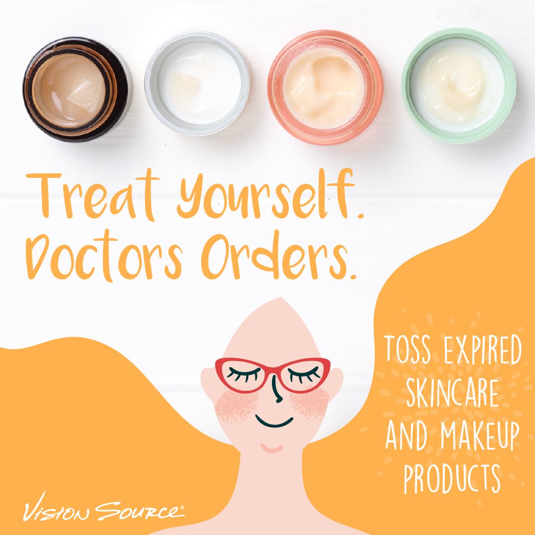 Did you know old or expired #makeup can actually increase your likelihood of #eyeinfections and diseases?  Toss your old makeup and keep your eyes healthy #womenseyehealthmonth #womenseyehealth #optical #eyecare #optometry #selfcare