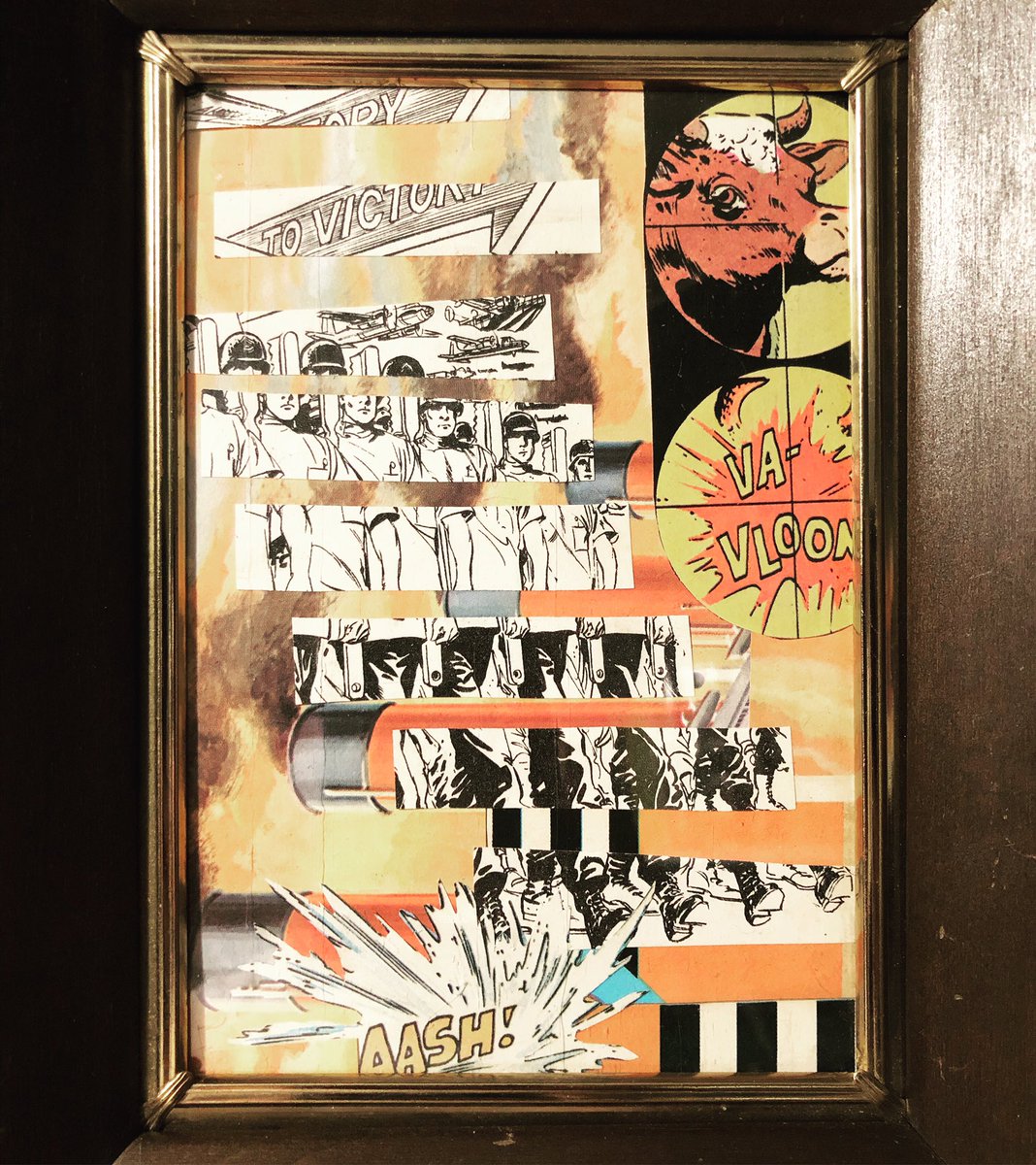 dada_punk's tweet photo. “To Victory”
5”x7” analog paper collage https://t.co/UZj7QPREuH
