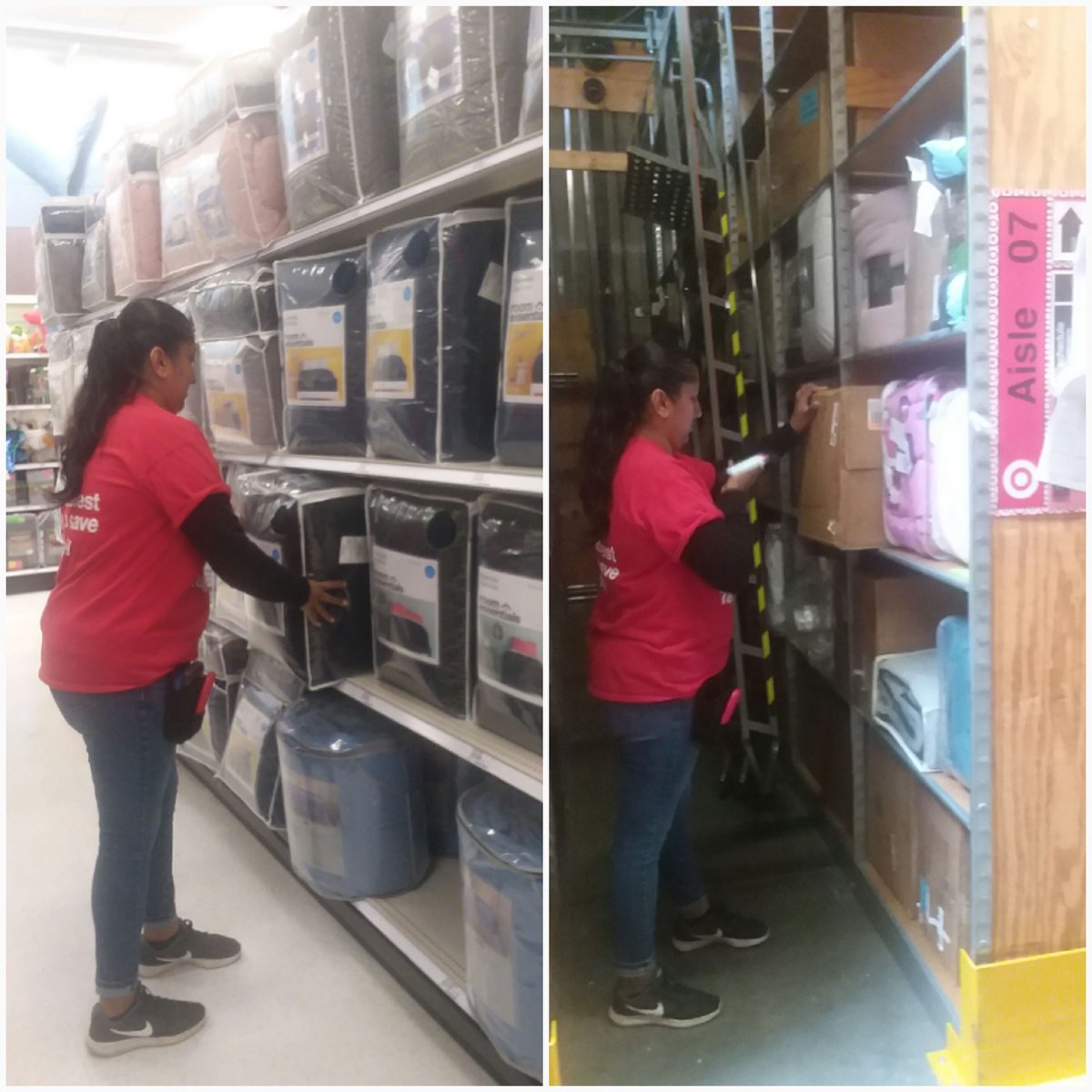 Janetfromtarget's tweet photo. Stocking and backstocking go hand in hand at 1759.  #dedicatedowner #nolongerapilot @LauraBoulware @afadnesstarget @palayeva mash https://t.co/C0Jc3coCng