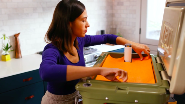 Cooking with Joule, Big Clamp and a modified yoga mat.