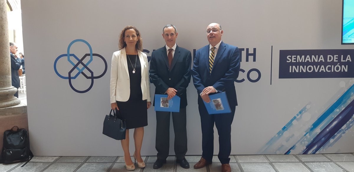 Agradecemos al Dr. Hugo López-Gatell por su excelente ponencia y por compartir la ruta en la que debemos avanzar para aprovechar la inteligencia en salud. 
#SemanaDeInnovación