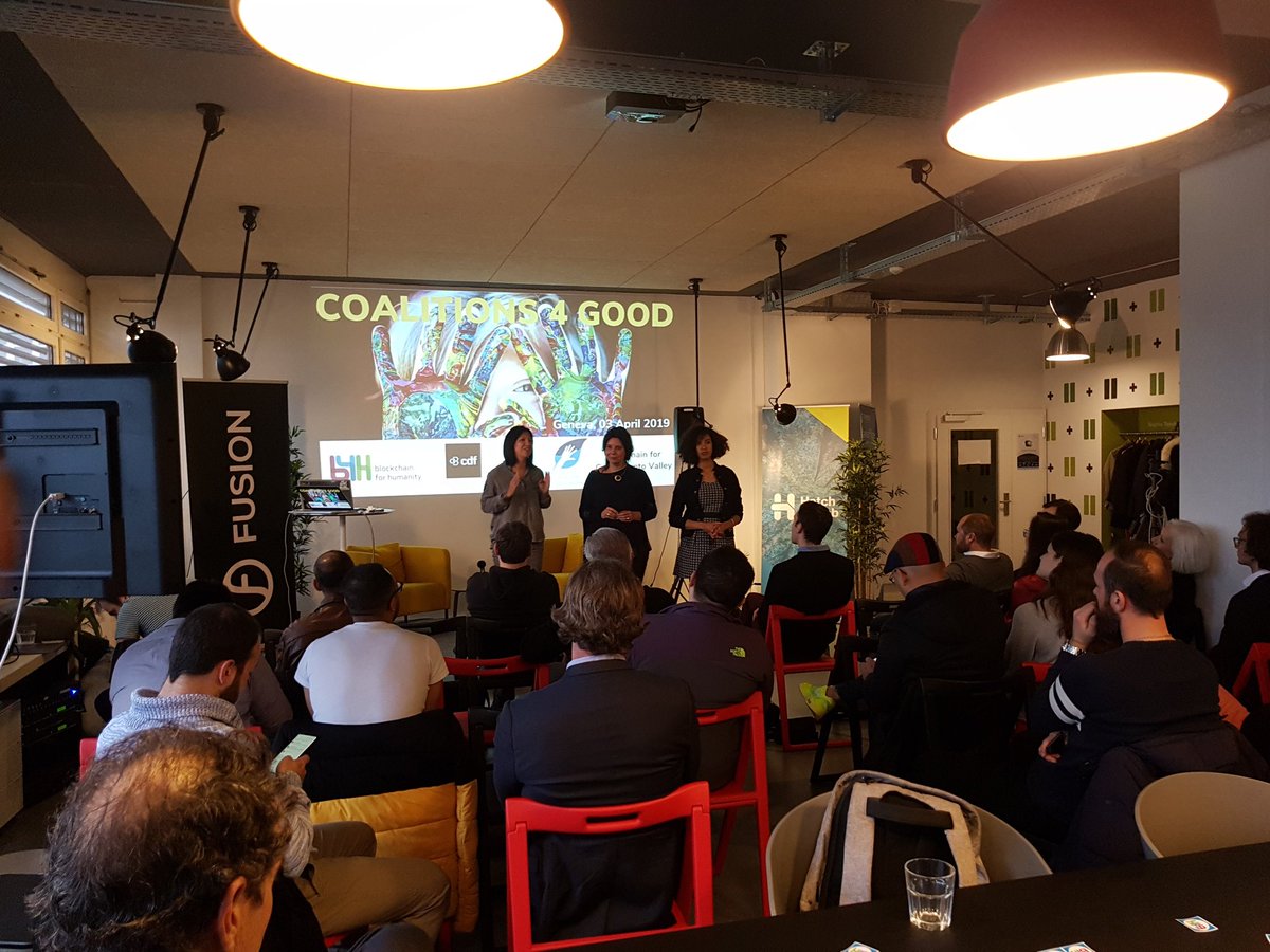 SBC2009's tweet photo. Happening in Geneva ! Coalition for Good!!! Thank you guys for bringing in Geneva amazing valued start-ups! ➡️@b4goodrocks @b4_humanity @GraceTorrellas @EmilieRaffo @cyrillapinte https://t.co/TfYlKRA4HU