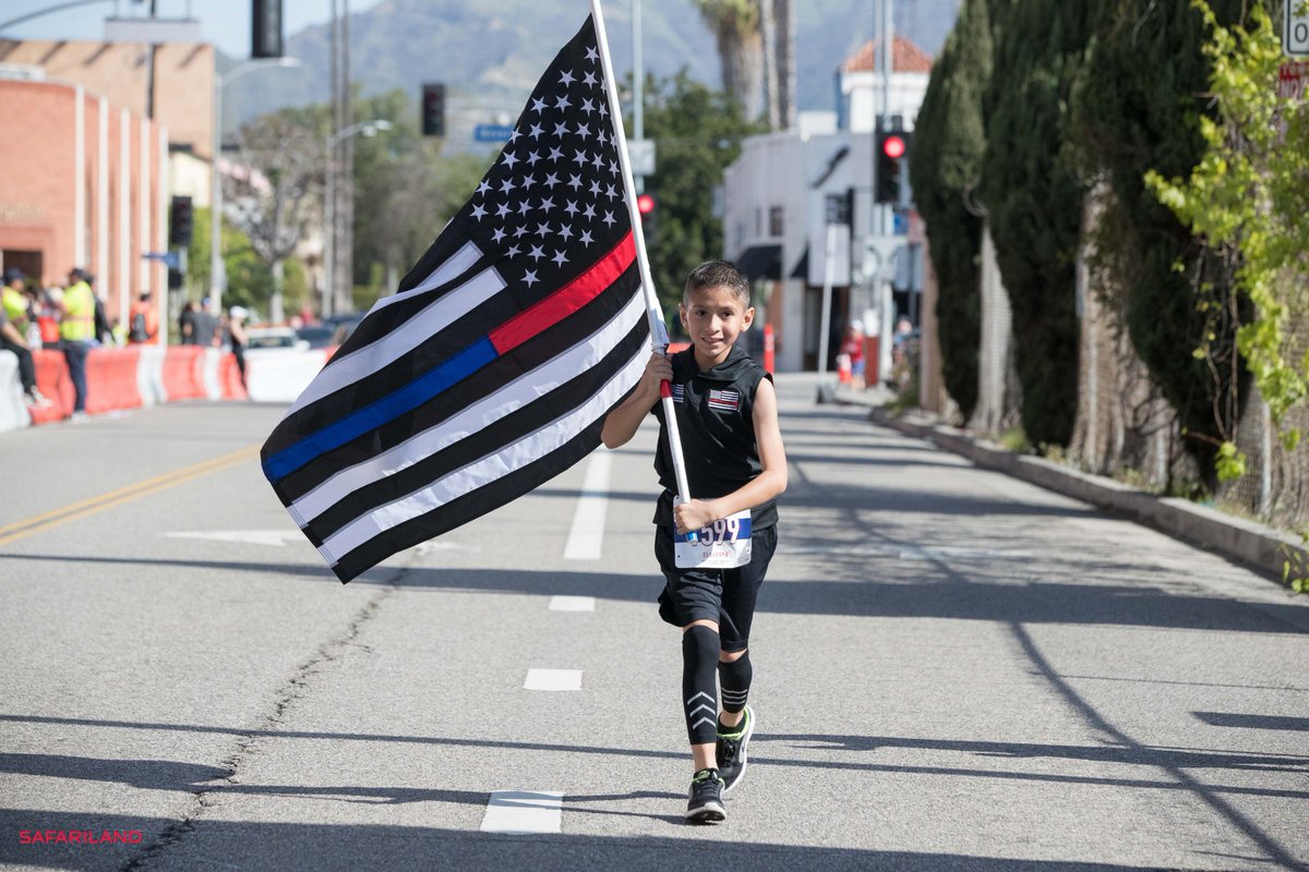 Jordan Ramirez, 10, may set a record on Sunday! He’ll be running our half-marathon twice(!), starting at 3 a.m., in an attempt to be the youngest in the world to run 7 marathons on 7 continents. He's already completed 6. Join him to honor fallen heroes at bit.ly/2YzkAuM.