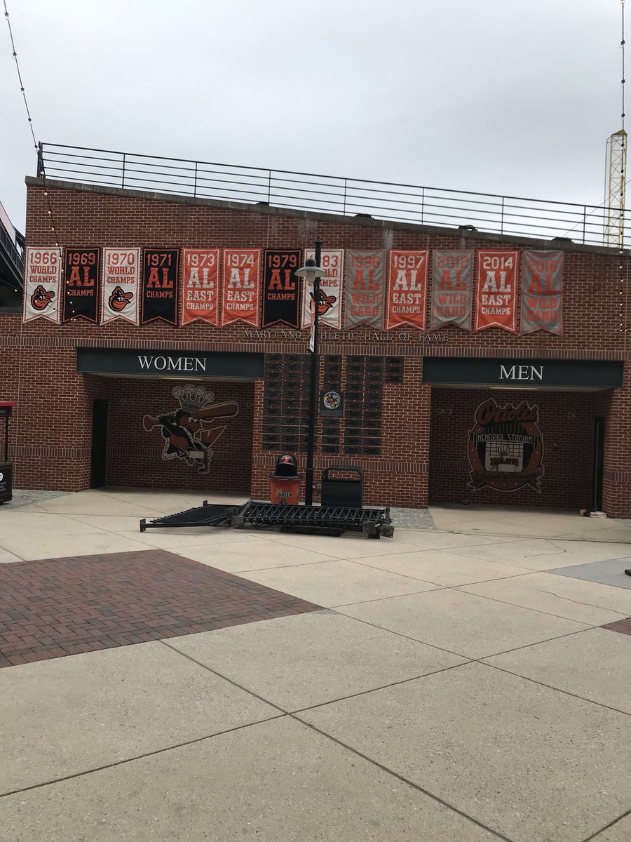 Stuggys's tweet photo. 4-4
Opening game
#Stuggys 
#Birdland 
#Orioles https://t.co/QeGHXBg4qc