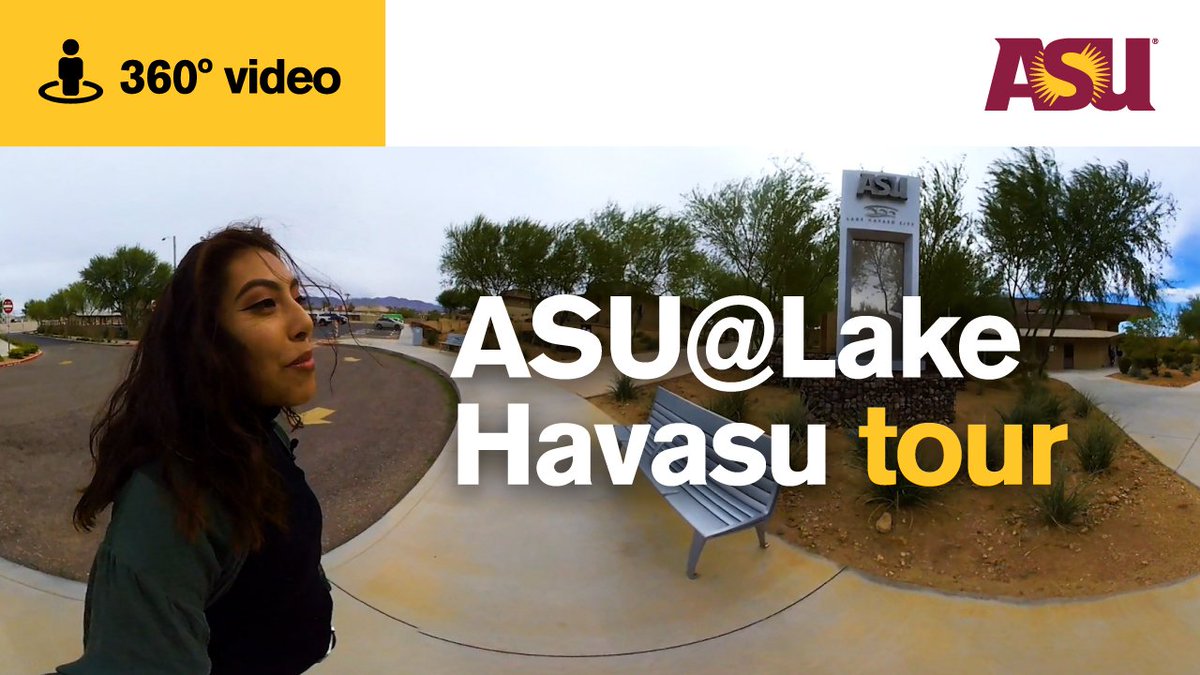 FutureSunDevils's tweet photo. Take a 360° tour of @ASUHavasu with Bonnie, a current @ASU student: https://t.co/qQGzZ57deU  

#ASUHavasu #FutureSunDevil #ASUVisit #360tour https://t.co/XHq9sh3ddJ