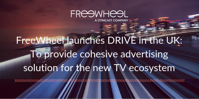 TaraRego's tweet photo. FreeWheel has announced the launch of its advanced ad suite for the UK market, ‘Drive’ is designed for a new era of integrated media-buying and campaign management for internet TV services. @FreeWheel #FreeWheelDRIVE #Advertising #OTT https://t.co/dmFzQmY4uN #ComcastEmp https://t.co/wOXFq3gaBs