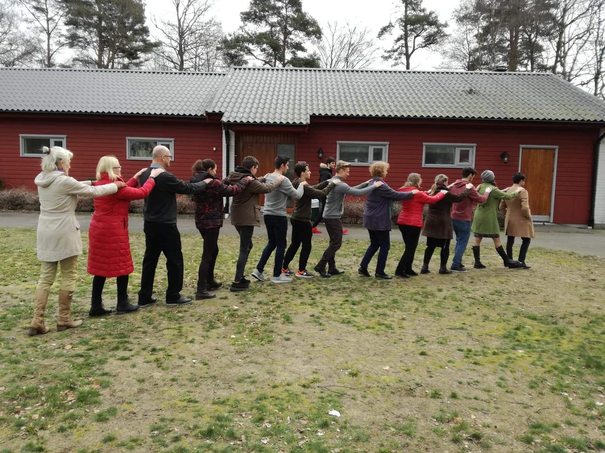nordtournet's tweet photo. Last #nordtournet2 meeting in #sweden. Training methods experienced: #game #creativedrama #TrustBuildingActivities #ExternalSpeaker. All these methods can be applied in training #tourism #entrepreneurs in remote areas #nordplus #adult #adultedu https://t.co/B9Ftw7RQpF