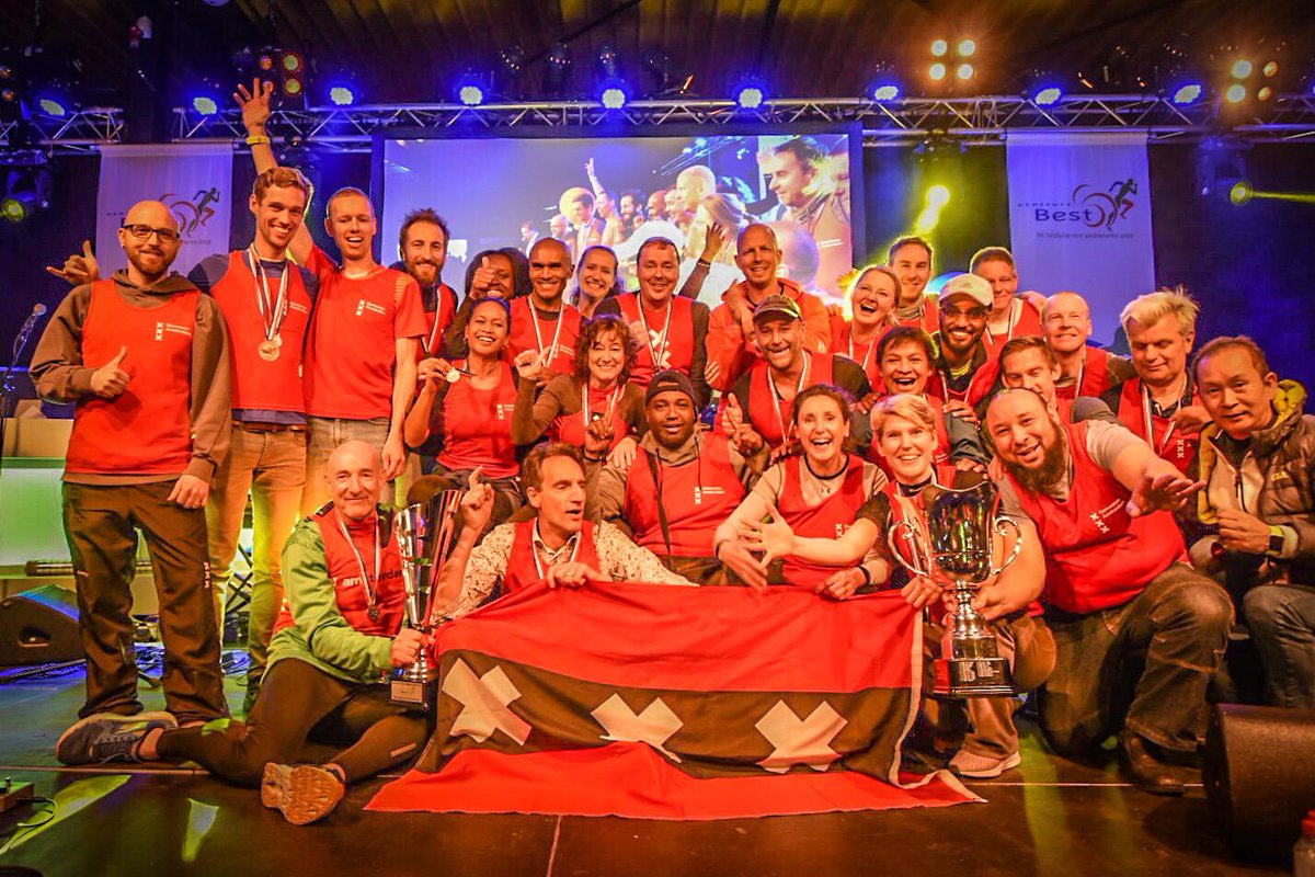 nkveldloop's tweet photo. Amsterdam wint de gemeentebeker! Gefeliciteerd! En alle deelnemers en bezoekers bedankt!! https://t.co/XiLTAf8Oss