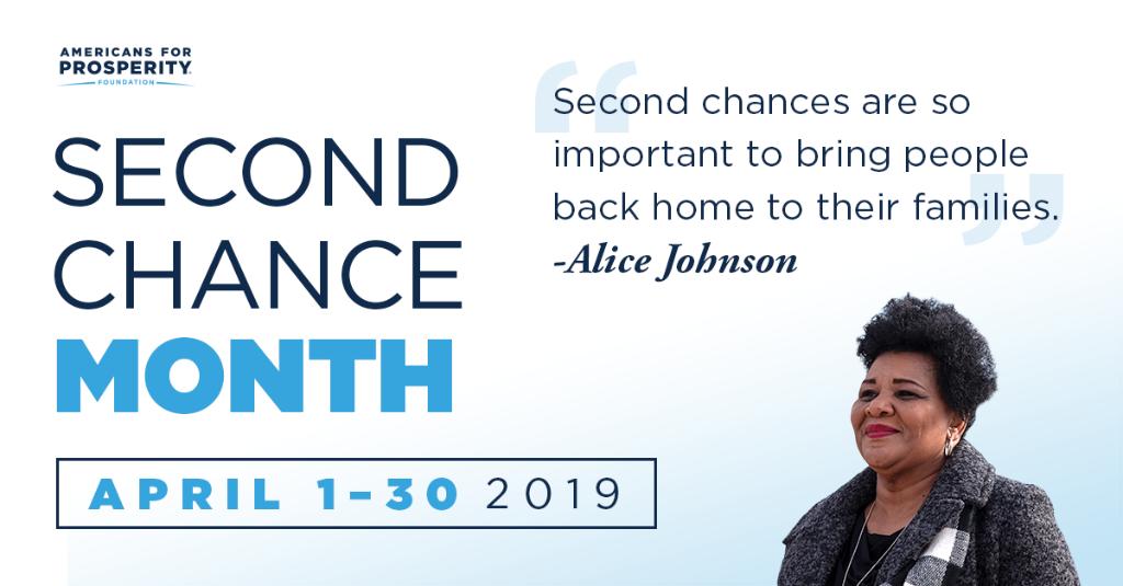 AFPF_SC's tweet image. April is Second Chance Month, and we're celebrating inspiring success stories that show that second chances work. 

Visit bit.ly/2YFkjpU to learn more.