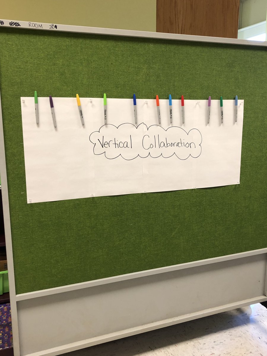 jesspatti29's tweet photo. During our #PLC today, we’re taking some time to develop our vision for #verticalcollaboration at @MelroseLincoln Twitter friends....how would you define it? https://t.co/FrscFuSTnp