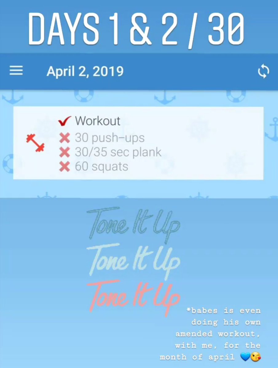 stephsparkles_'s tweet photo. For the first time in YEARS (maybe ever) I felt comfortable working out around someone else, last night.
Thank you, baby, for giving me confidence in myself and for doing this with me!!
#AccountabilityProject
#30DayChallenge https://t.co/S4Y8WqTEBz