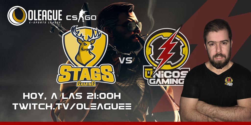 UnicosGaming's tweet photo. ¡Llega una noche llena de adrenalina: #CSGO y #FIFAProClubs!
🔸A las 21:00H @OLeague_es #LigaGO contra @StagsGaming en https://t.co/h9nLHiJgbA.
🔸A las 23:10H Semifinales de @MV3United #TorneoCeporrin en https://t.co/GiggEvsC5Y.
¡Nos vemos en el campo! ⚡️#unicosCSGO #unicosFIFA https://t.co/69eFedek1T