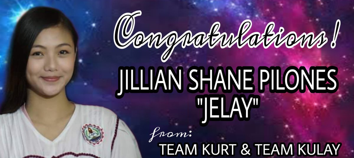 teamkurtofc's tweet photo. Congratulations Jelay π
keep up the good work π
#TEAMKURTADMINS
#TEAMKULAY
PS: Sinipag mag edits ang ating Admin Editor @carlamelssin paki follow na din siya guysπ https://t.co/Y1wOY27Xyj