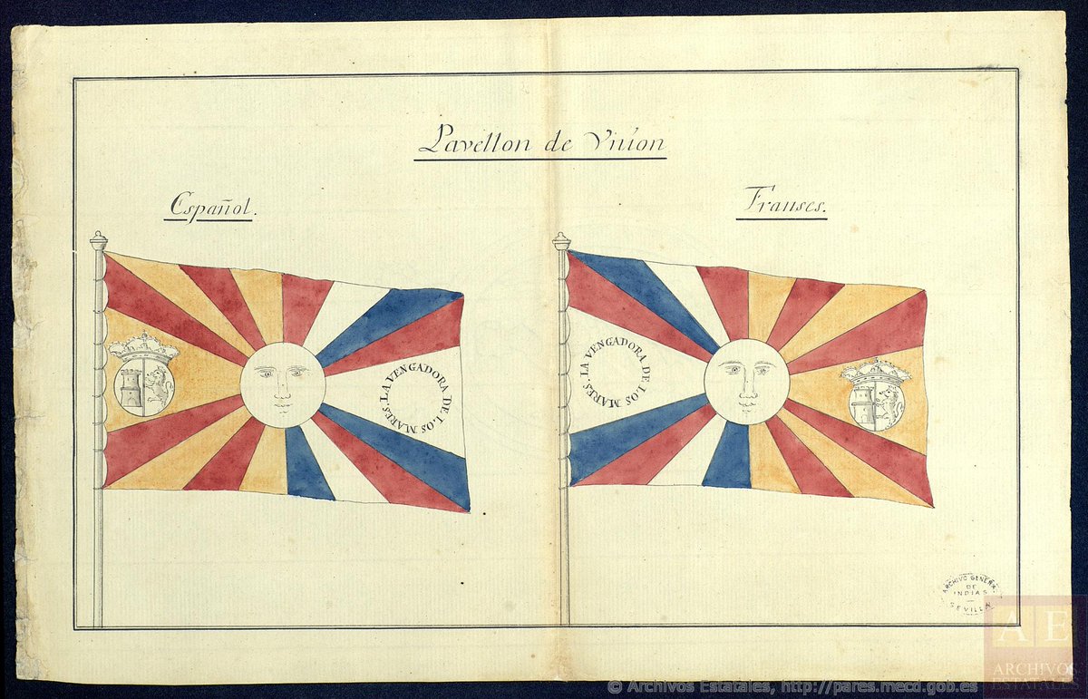 Propylaeum On Twitter Diseno De La Nueva Bandera De La Union Entre Espana Y Francia 1801 Archivo General De Indias Mp Banderas 12 Archivosest Amigosahn Agi Vexilologia Archivocolonial Ruhm Online Arsmilitum Santisaborido Rivkagreen