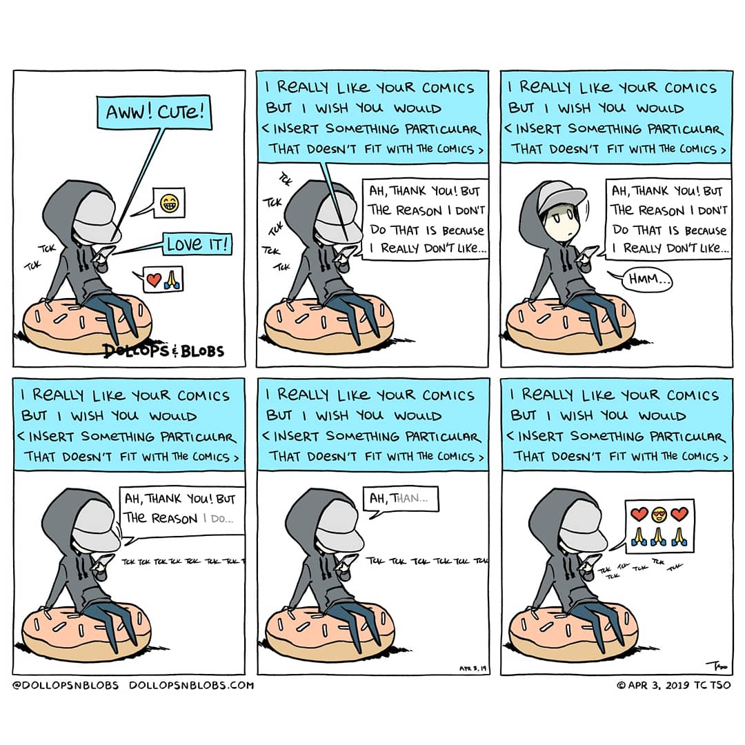 dollopsnblobs's tweet photo. [Emojis] They're the best inventions ever. #webcomic https://t.co/iAHqmc0ee0