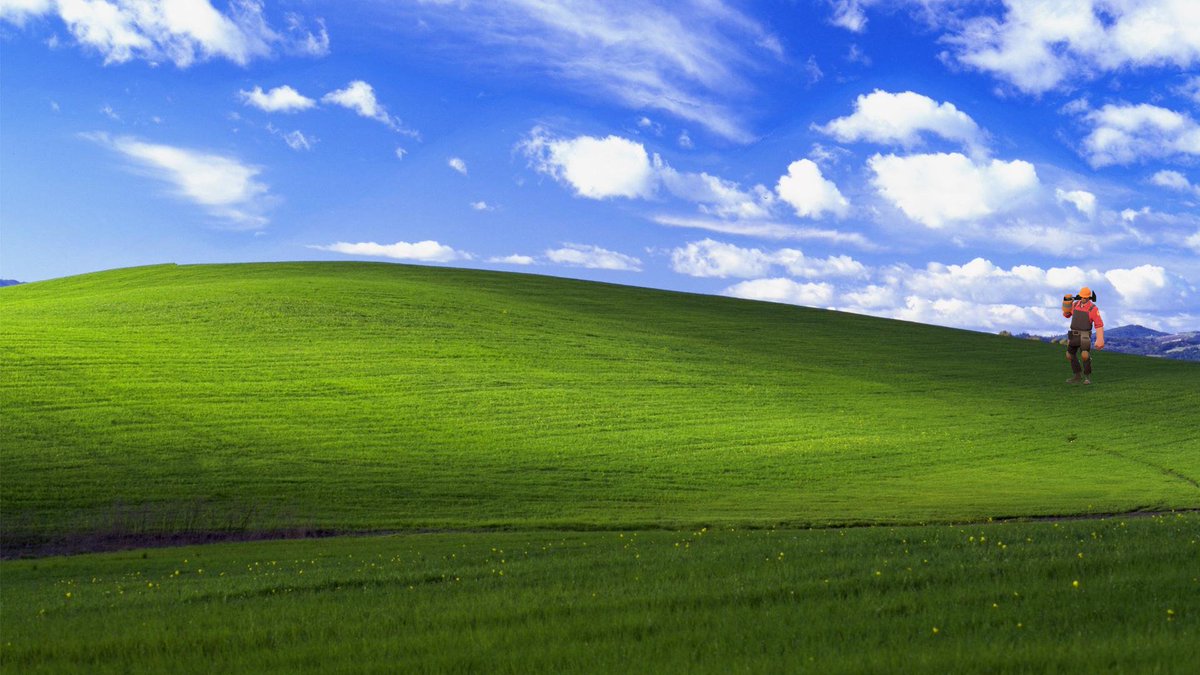 Alperen5841's tweet image. @EngineerVisits  the green hills of Windows XP