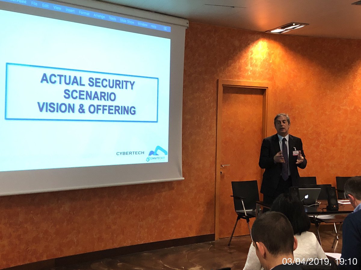 Nicotra62's tweet image. #omnitechit @MaurizioMilazzo: in Italia va meglio compresa dalle aziende l’importanza della #Cybersecurity. È una questione di prevenzione e rapporto e rischi/investimenti in ‘salsa’ GDPR #sipartedapadova