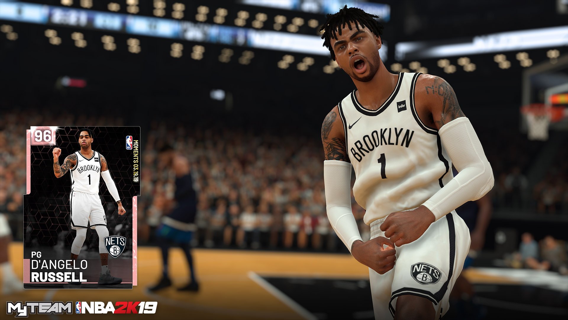 NBA 2K19' Player Ratings And Badge Update: D'Angelo Russell, James