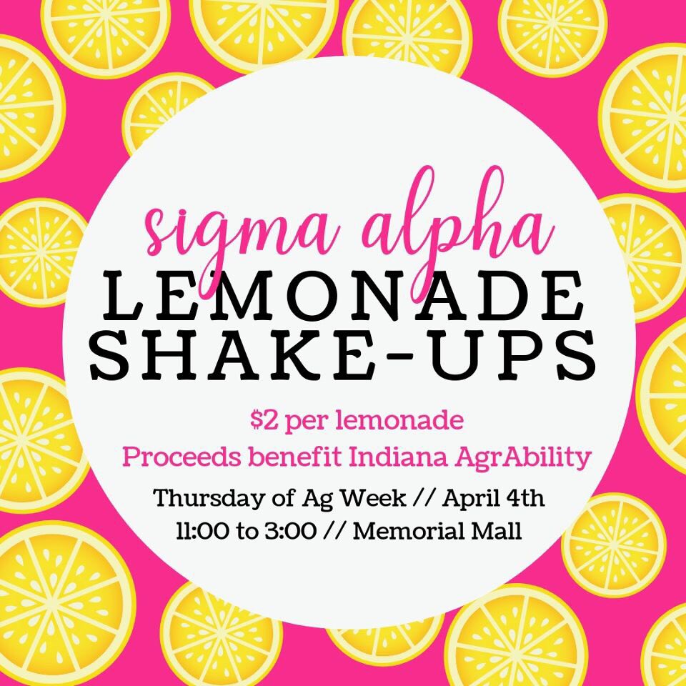 We love Ag Week!! Don’t forget to stop by and see us tomorrow!
 <a href="/PurdueAgWeek/">Ag Week at Purdue</a> <a href="/PurdueAg/">Purdue Agriculture</a>