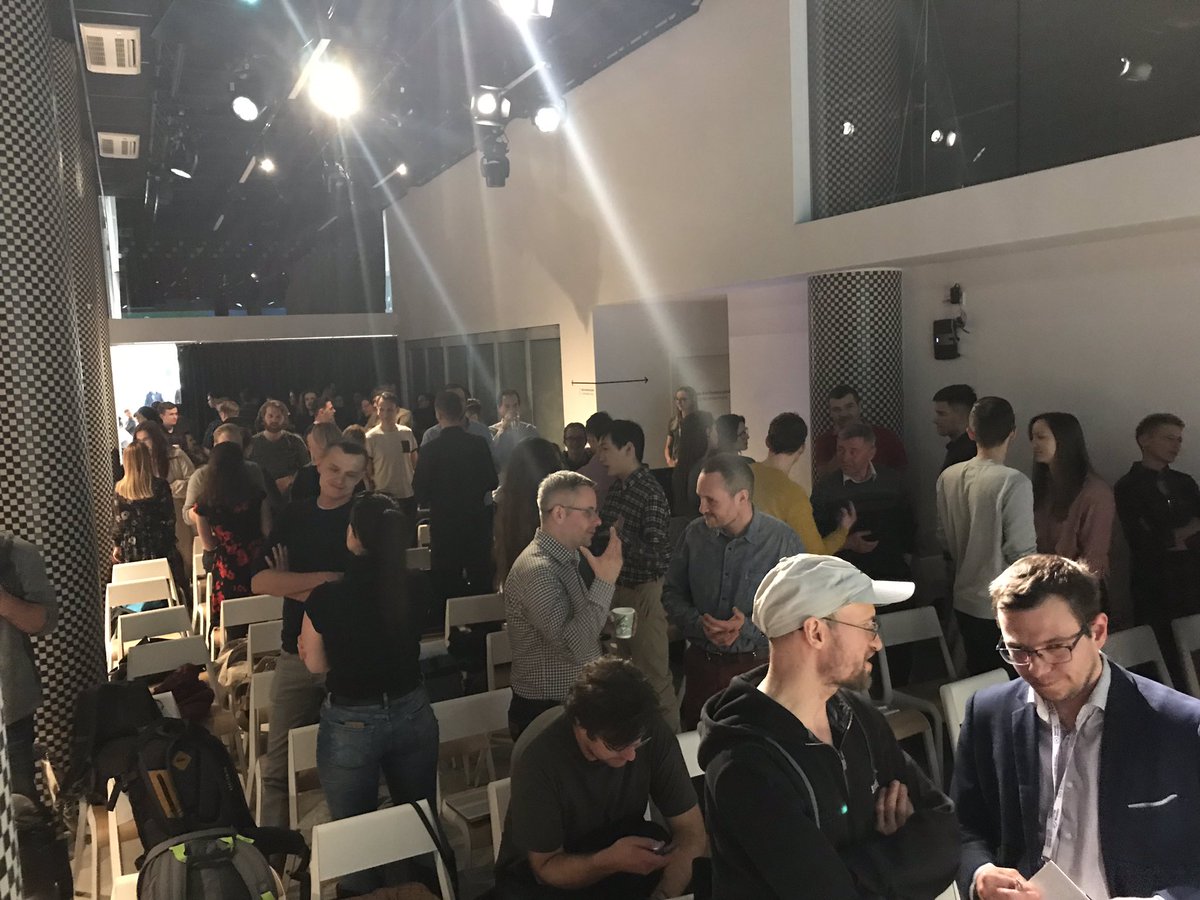 LSWroclaw's tweet photo. #LiberatingStructures unexpectedly happening at #AI #meetup 🚀 #LSWroclaw Thanks @InvestInWroclaw 💡 https://t.co/9BihCQAhxH