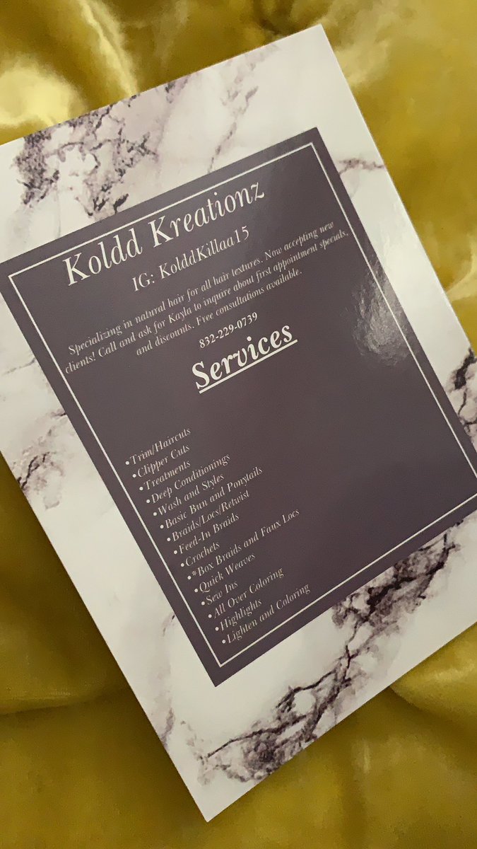 KrazyBoutRae_'s tweet photo. HOUSTON. 🚨 Brand new stylist in the city! Follow her IG, DM her or myself for first time specials as well as pricing! Don’t miss out! #TheHairPlug #KolddKreationz #TxSU #PV #SamHouston #RETWEET 📍 https://t.co/OsP92e9VKK