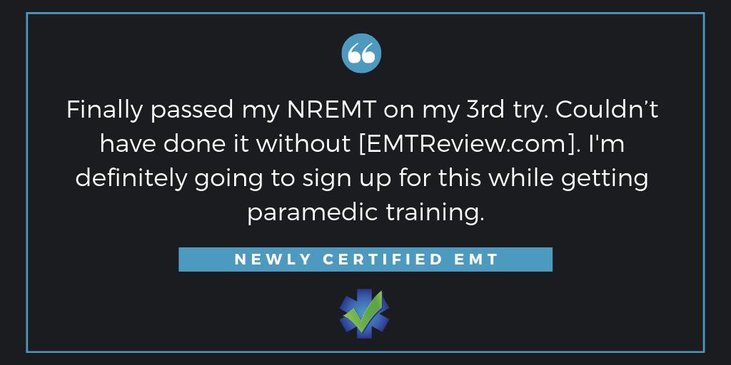 emtreviewcom's tweet photo. What makes this site so good? We teach you HOW to study, give you lots of ways to study, and train you to think for the NREMT. Give it a try: https://t.co/hbn85FbW59
And yes, https://t.co/yf3nzTsemg exists too!
#paramedicstudent #nremt #emt #emtstudents https://t.co/AX42ekyYQ5