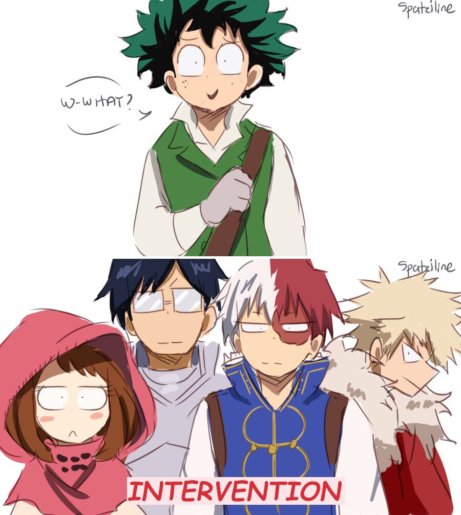 Fantasy AU - Izuku's lack of self-preservation + HIMYM reference lol #BokuNoHeroAcademia #BNHA