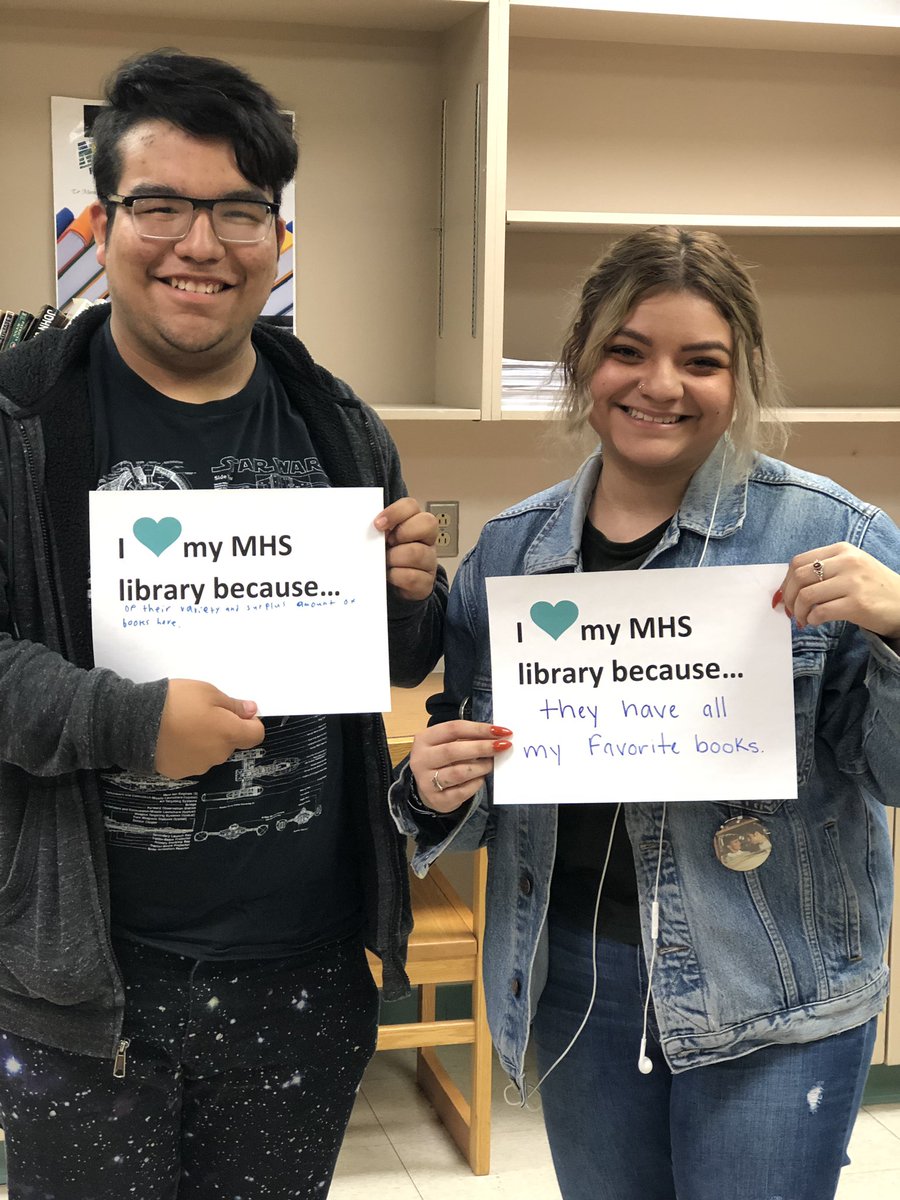 “What a school thinks about its library is a measure of what it feels about education.” Harold Howe #mhslibrary #nationallibrarymonth #everyonebelongs@yourlibrary #loveyourlibrary #TEAMSISD #SISD_Reads @DMacon_MHSReads @TXLA @MontwoodHS @ARomo_MHS @Sparks_Interest @ALALibrary