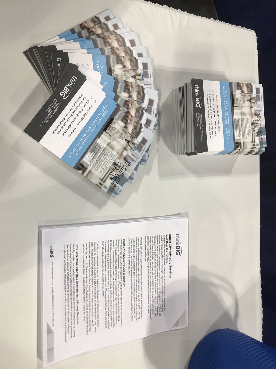 Come have a fireside chat with <a href="/thinkbigKC/">Think Big Partners</a> at the @smartcityc expo booth 501 and enter to win a citizen engagement workshop for your community! #scc2019