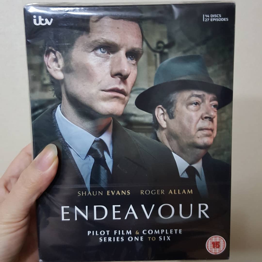 Finally I've got you DVD from UK Morse Shaun You're always with me.. Stay with.. ☆☆☆☆☆ #인데버 #Endeavour #숀에반스 #ShaunEvans #영국드라마 #영드 #모스경감 #InspectorMorse