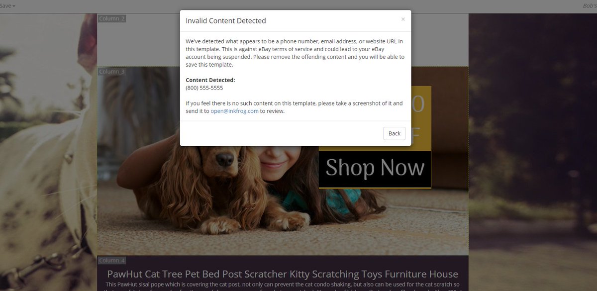 An upgrade has been released for #inkFrog Designer which is focused around preventing users from accidentally triggering #eBay policy violations.

Read about the update here: ow.ly/kH1m50p0Nxz