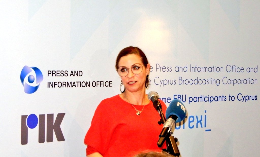 FM <a href="/Christodulides/">NikosChristodoulides</a> addresses a warm word of welcome to #Cyprus to delagates of the <a href="/EBU_HQ/">EBU</a> News Contacts Meeting, at the Gala Dinner this evening in #Limassol. Kudos to <a href="/cybc_com_cy/">RIKNEWS</a> for the wonderful initiative to co-host the meeting in #Cyprus and for the excellent organisation.