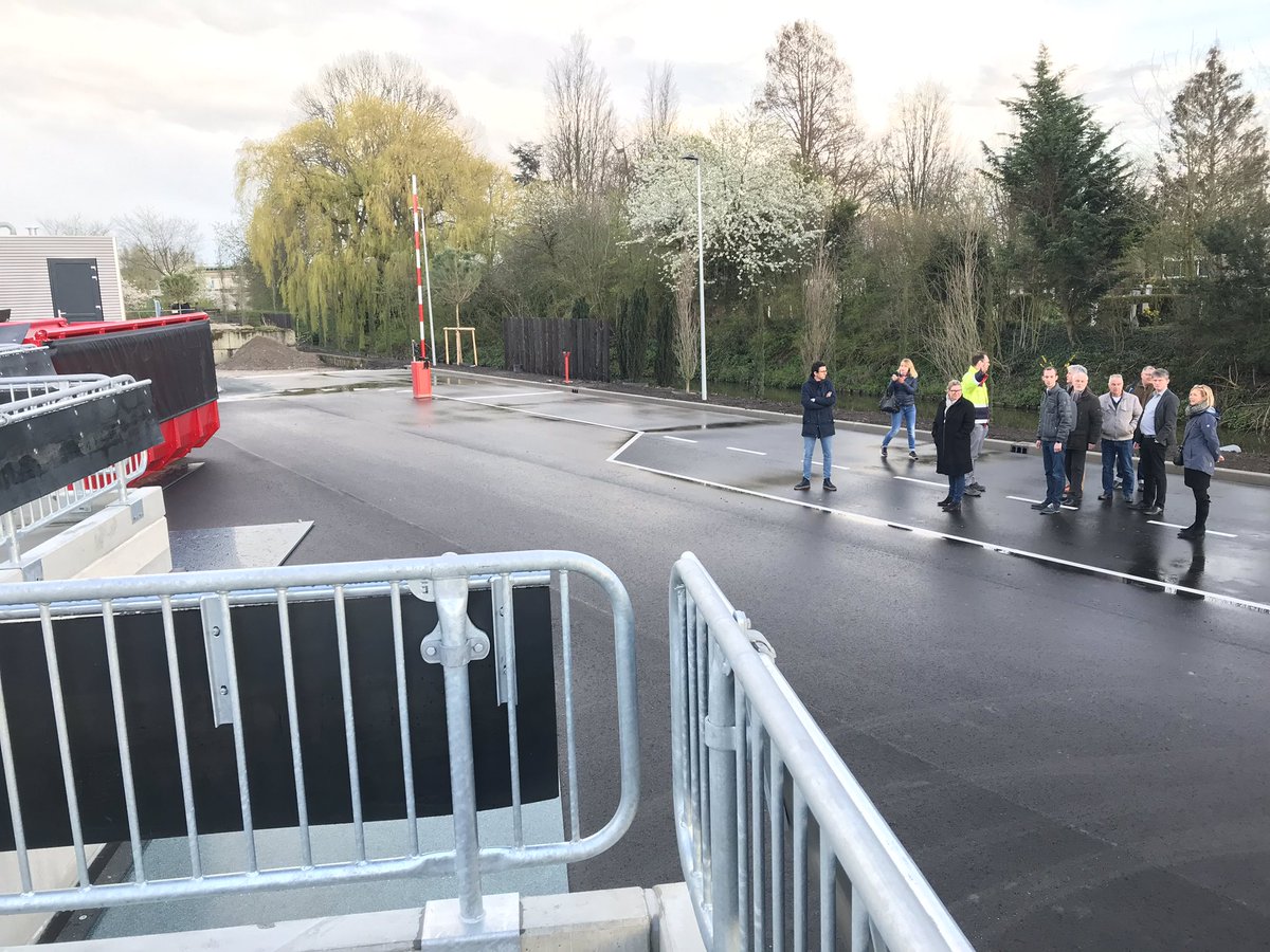 Gemeenteraad bekijkt nieuwe afvalbrengstation van Papendrecht, dat later deze maand wordt geopend #rondleiding <a href="/hvcgroep/">HVCgroep</a> #gemeenteraad #papendrecht