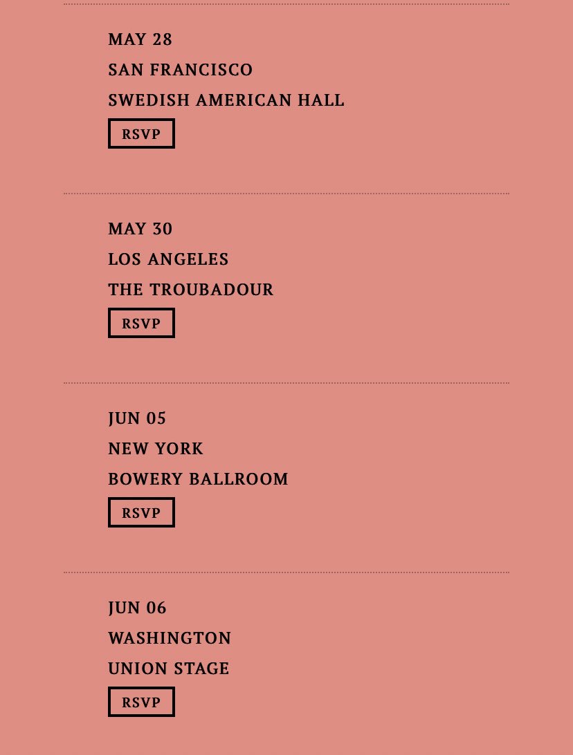 VioletUpdates's tweet image. Hey Violet will also be having shows in San Fransico, Los Angeles, New York, and Washington!!