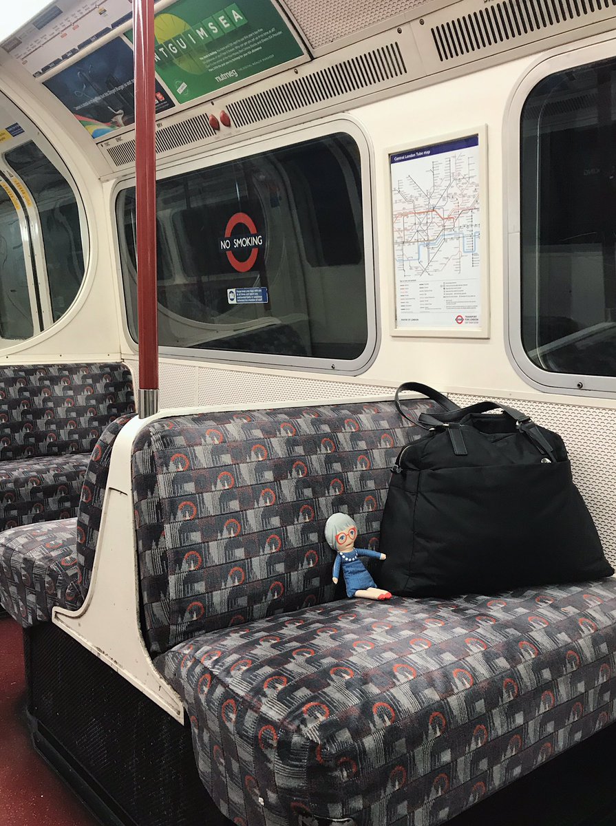 estolanoadvises's tweet photo. #TinyJaneJacobs loved her holiday in #London over the weekend! She traveled everywhere on the tube. #janejacobs #urbanist #bakerloo https://t.co/l7VU1BPauQ