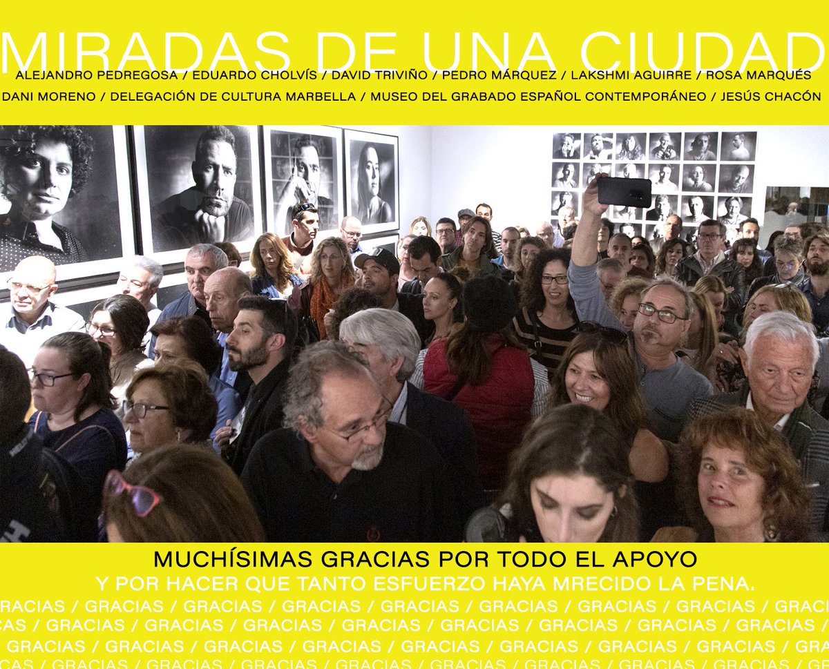 Mil gracias a tod@s por vuestro apoyo. 
Habéis hecho que merezca la pena estos siete años de trabajo y esfuerzo, para que este proyecto salga adelante .
Me alegra sentir que esa Marbella esta más viva que nunca. ...