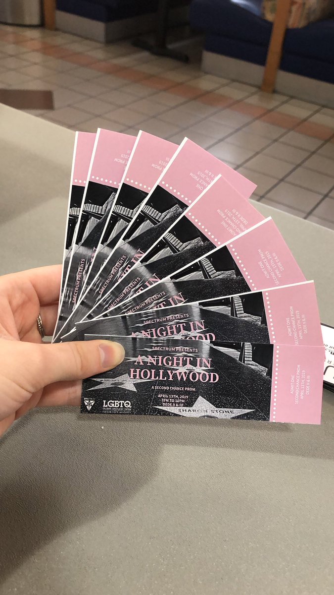 statespectrum's tweet image. SECOND CHANCE PROM TICKETS! Come see us in the commons TODAY from 1:30-2:30! 🏳️‍🌈